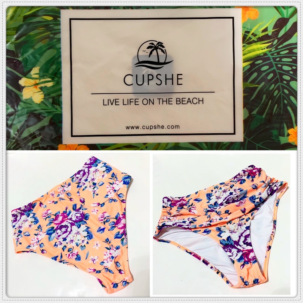 NWOT Floristic Swim bikini